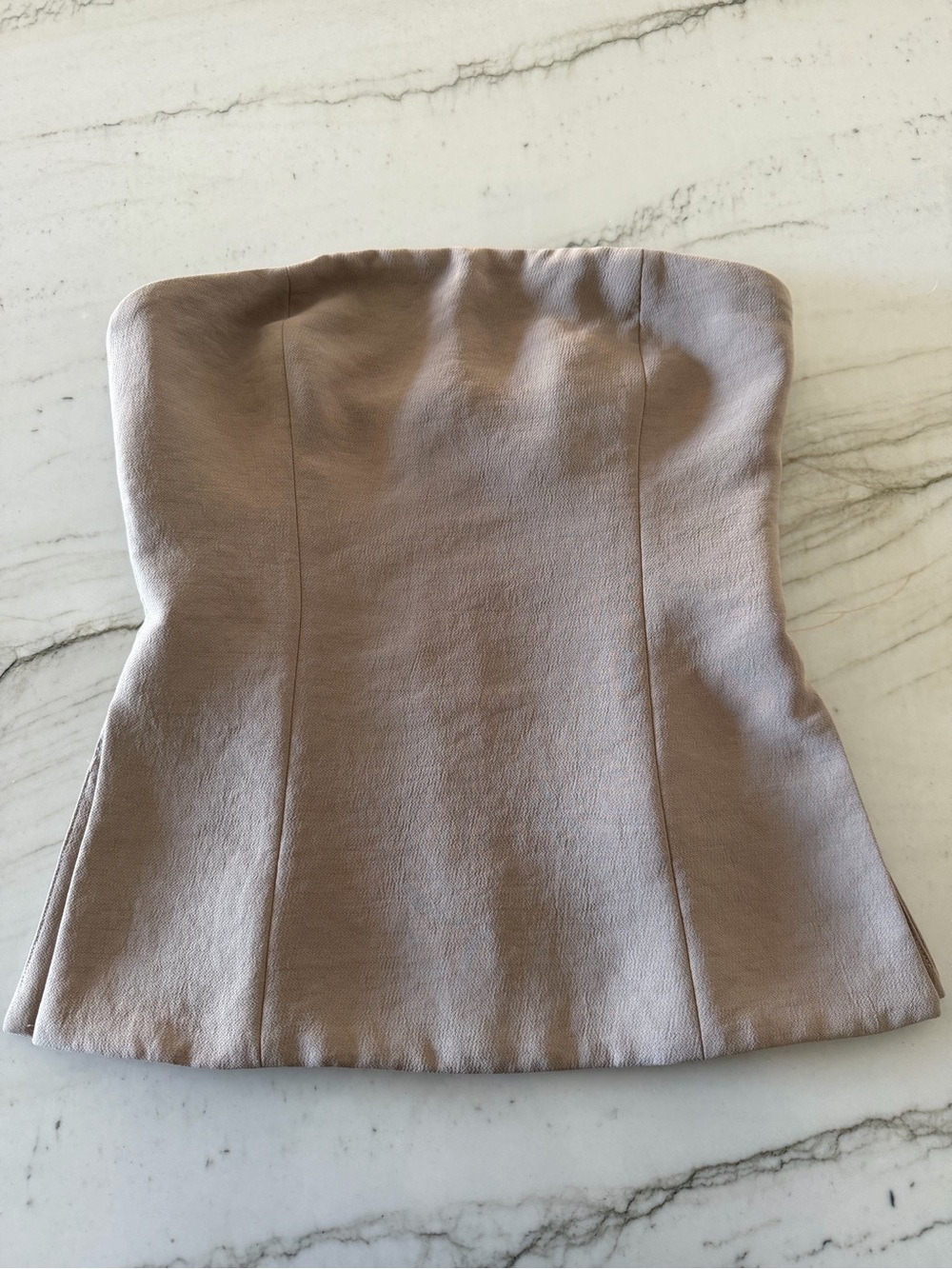 NWT Aritzia Nomad Taupe Women’s Strapless Top